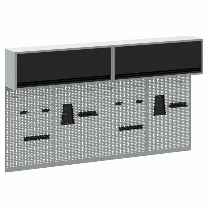 Set dulap de unelte 6 pcs Negru Oțel vopsit electrostatic - WALTI WALTI
