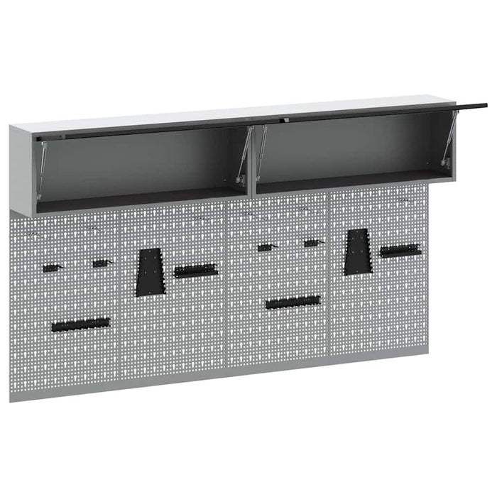 Set dulap de unelte 6 pcs Negru Oțel vopsit electrostatic - WALTI WALTI