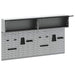 Set dulap de unelte 6 pcs Negru Oțel vopsit electrostatic - WALTI WALTI
