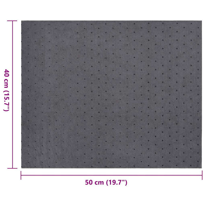 Tampoane absorbante de ulei 100 buc Gri 40x50 cm - WALTI WALTI