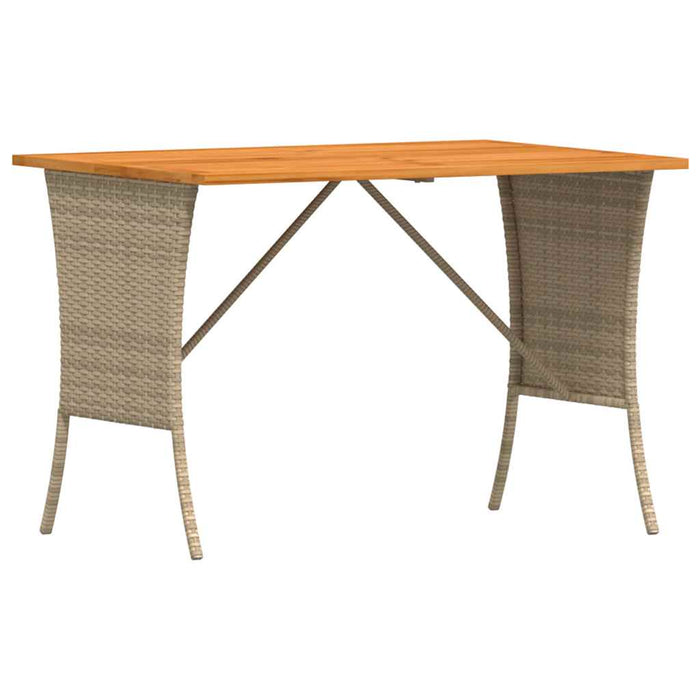 Set mobilier de grădină cu perne, 3 piese, bej, poliratan - WALTI WALTI