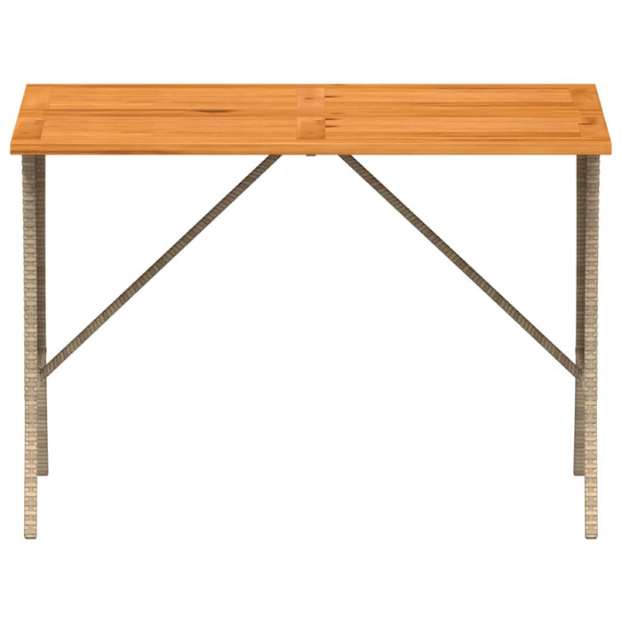 Set mobilier de grădină cu perne, 3 piese, bej, poliratan - WALTI WALTI