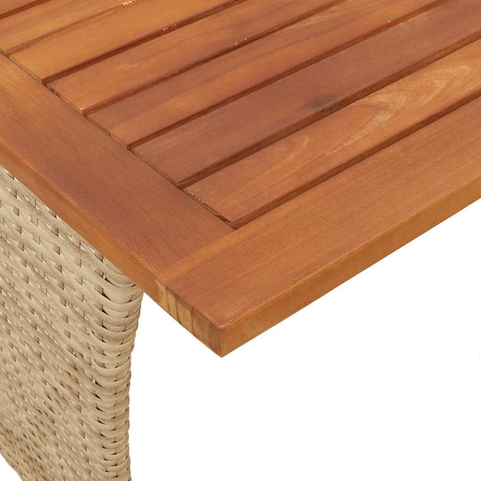 Set mobilier de grădină cu perne, 3 piese, bej, poliratan - WALTI WALTI