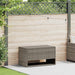 Cutie de perne de exterior gri 100x55x55,5 cm Poly Rattan - WALTI WALTI