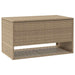Cutie de perne de exterior Bej 100x55x55,5 cm Poly Rattan - WALTI WALTI
