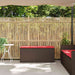Bancă de grădină cu pernă maro 110x40x44 cm polirattan - WALTI WALTI
