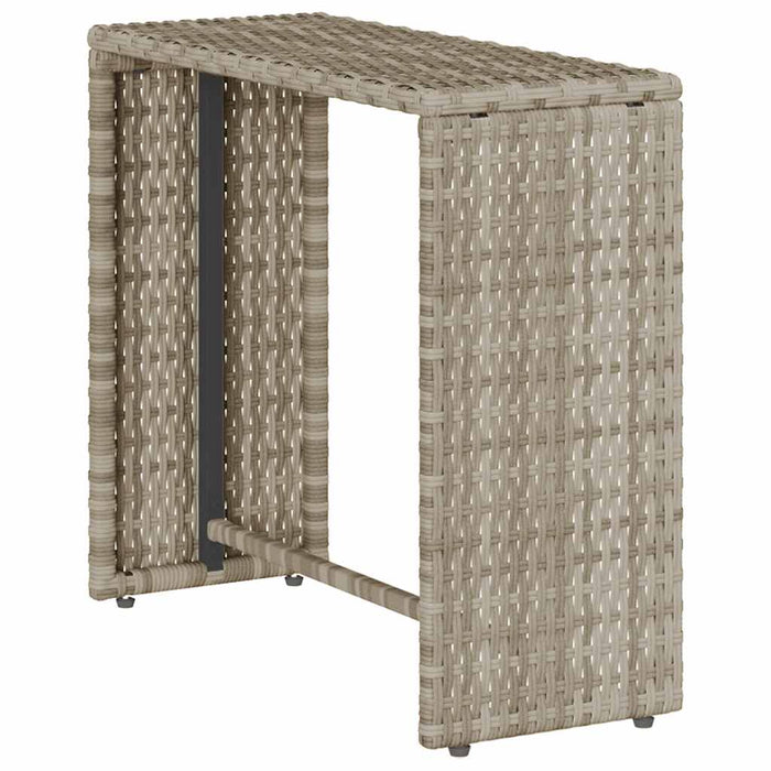 Set canapea de grădină 5 piese cu perne stivuibile gri deschis - WALTI WALTI