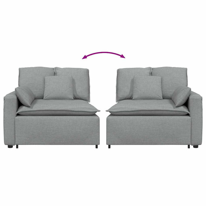 Modul modular de capăt pentru cotieră canapea cu perne 100 cm - WALTI WALTI