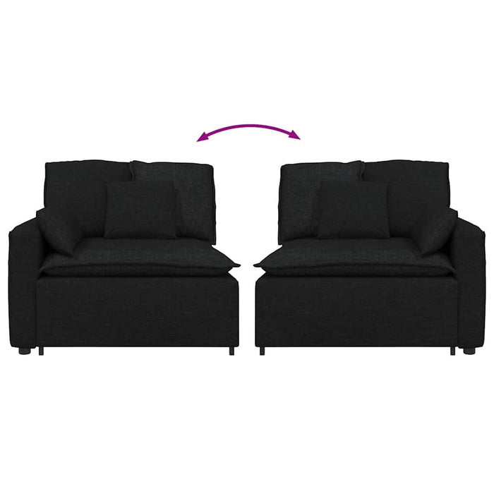 Modul modular de capăt pentru cotieră canapea cu perne 100 cm - WALTI WALTI