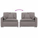 Modul modular de capăt pentru cotieră canapea cu perne 100 cm - WALTI WALTI