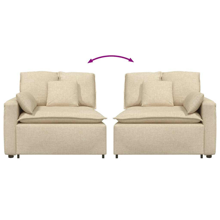 Modul modular de capăt pentru cotieră canapea cu perne 100 cm - WALTI WALTI