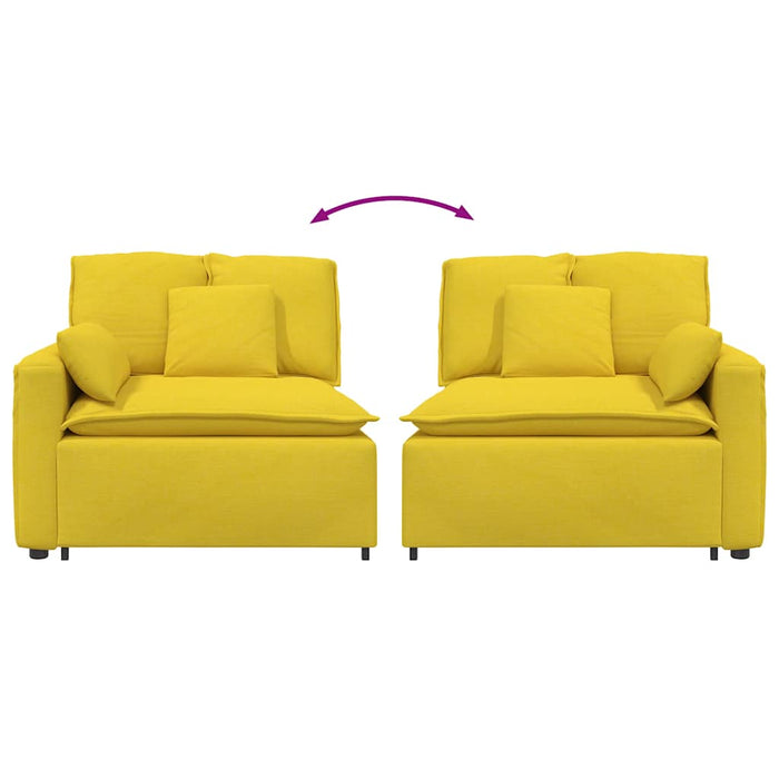 Modul modular de capăt pentru cotieră canapea cu perne 100 cm WALTI