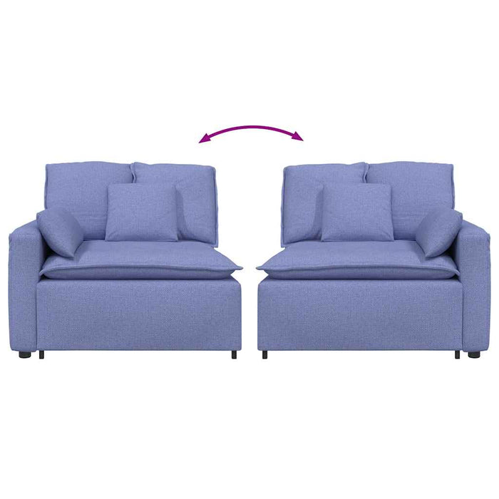 Modul modular de capăt pentru cotieră canapea cu perne 100 cm - WALTI WALTI
