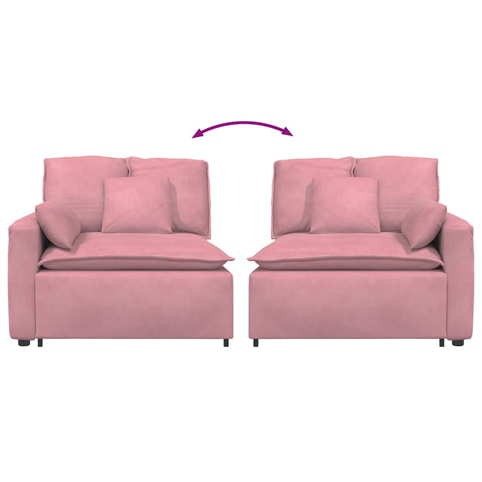 Modul modular de capăt pentru cotieră canapea cu perne 100 cm - WALTI WALTI