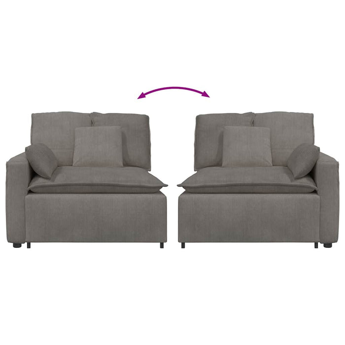 Modul modular de capăt pentru cotieră canapea cu perne 100 cm - WALTI WALTI