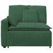 Modul modular de capăt pentru cotieră canapea cu perne verde închis 100 cm - WALTI WALTI