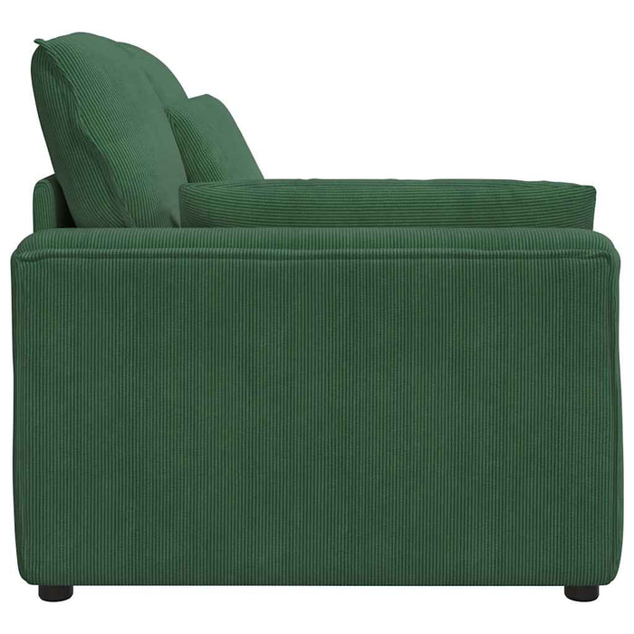 Modul modular de capăt pentru cotieră canapea cu perne verde închis 100 cm - WALTI WALTI