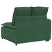 Modul modular de capăt pentru cotieră canapea cu perne verde închis 100 cm - WALTI WALTI