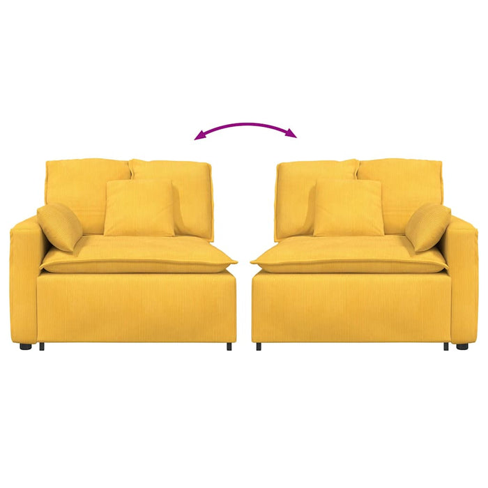 Modul modular de capăt pentru cotieră canapea cu perne 100 cm - WALTI WALTI