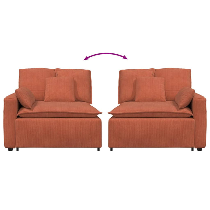 Modul modular de capăt pentru cotieră canapea cu perne 100 cm - WALTI WALTI