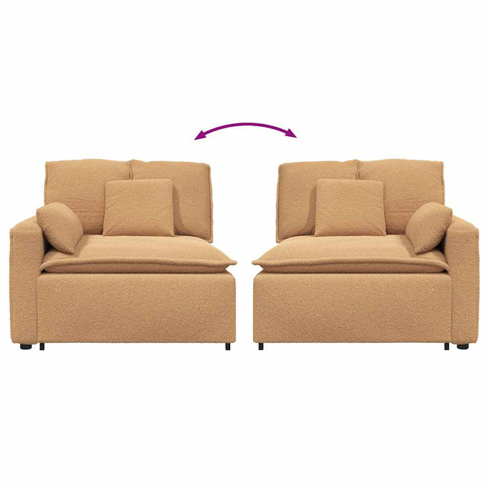 Modul modular de capăt pentru cotieră canapea cu perne 100 cm WALTI