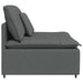 Modul central canapea modulară cu perne gri închis 100 cm - WALTI WALTI