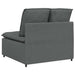 Modul central canapea modulară cu perne gri închis 100 cm - WALTI WALTI