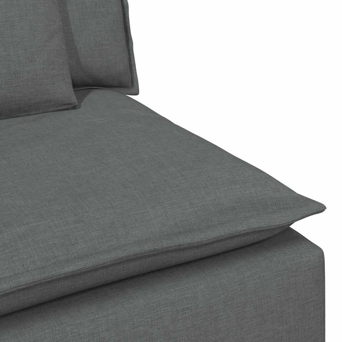 Modul central canapea modulară cu perne gri închis 100 cm - WALTI WALTI