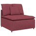 Modul central canapea modulară cu perne, roșu vin, 100 cm - WALTI WALTI