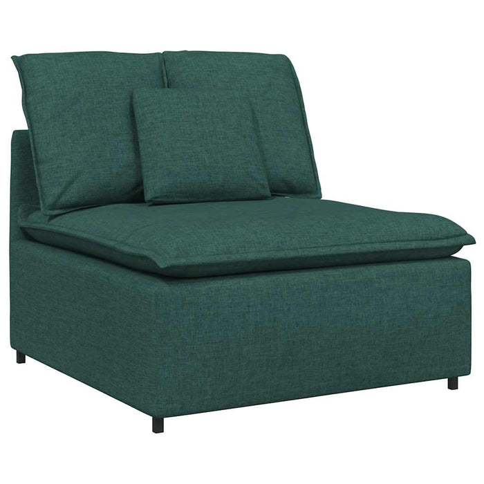 Modul central canapea modulară cu perne, verde închis, 100 cm - WALTI WALTI