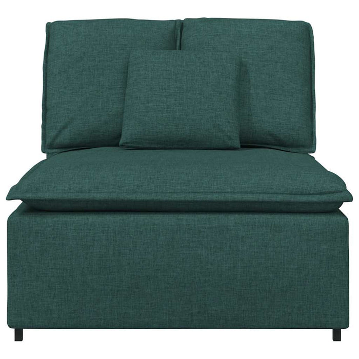 Modul central canapea modulară cu perne, verde închis, 100 cm - WALTI WALTI