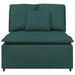 Modul central canapea modulară cu perne, verde închis, 100 cm - WALTI WALTI