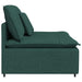 Modul central canapea modulară cu perne, verde închis, 100 cm - WALTI WALTI