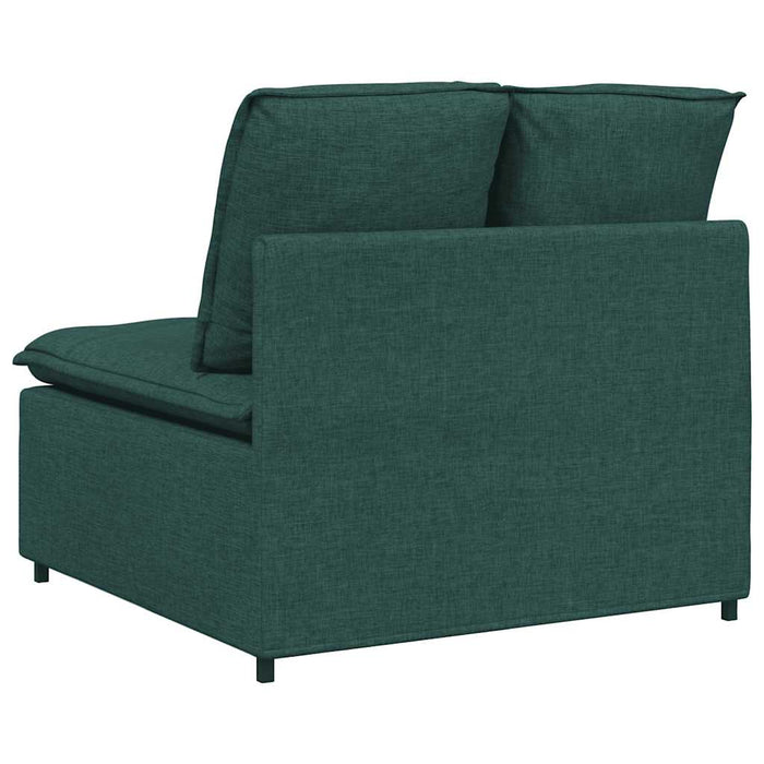 Modul central canapea modulară cu perne, verde închis, 100 cm - WALTI WALTI