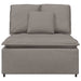 Modul central canapea modulară cu perne, gri taupe, 100 cm - WALTI WALTI