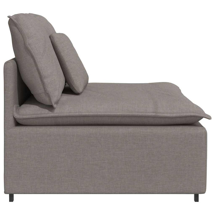 Modul central canapea modulară cu perne, gri taupe, 100 cm - WALTI WALTI
