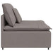 Modul central canapea modulară cu perne, gri taupe, 100 cm - WALTI WALTI