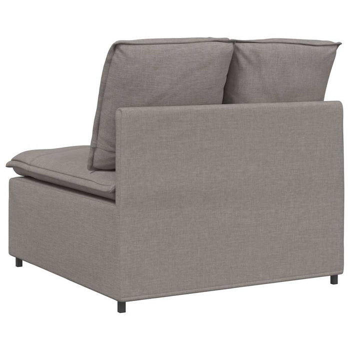 Modul central canapea modulară cu perne, gri taupe, 100 cm - WALTI WALTI