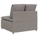 Modul central canapea modulară cu perne, gri taupe, 100 cm - WALTI WALTI