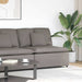 Modul central canapea modulară cu perne, gri taupe, 100 cm - WALTI WALTI