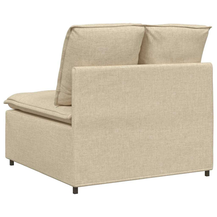 Modul central canapea modulară cu perne, crem, 100 cm WALTI