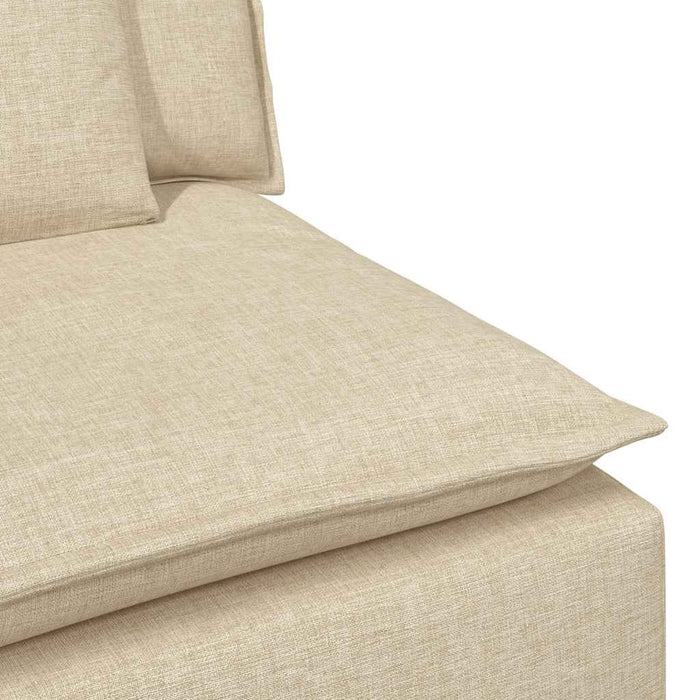 Modul central canapea modulară cu perne, crem, 100 cm WALTI
