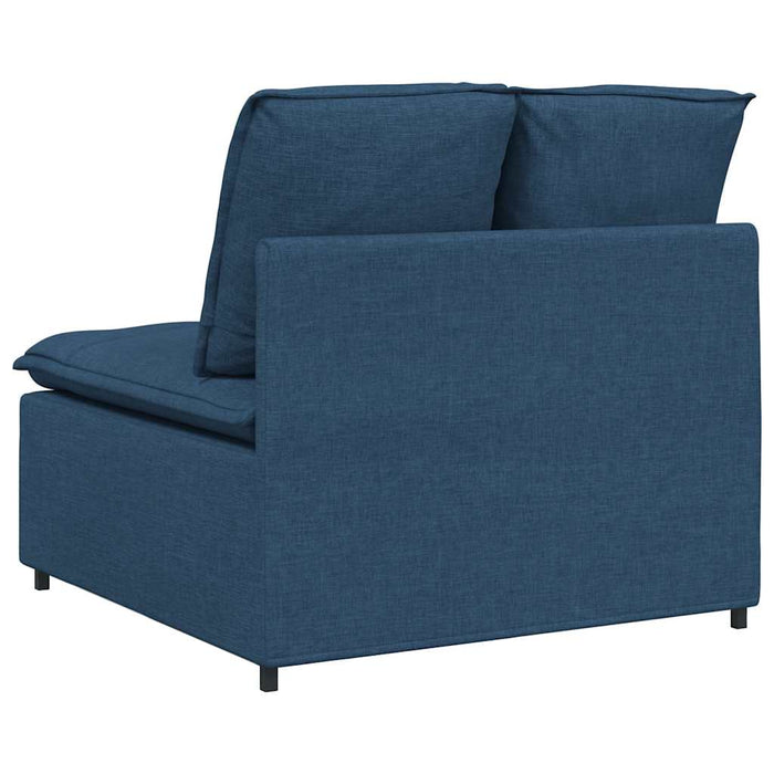 Modul central canapea modulară cu perne, albastru, 100 cm - WALTI WALTI