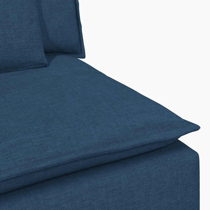Modul central canapea modulară cu perne, albastru, 100 cm - WALTI WALTI