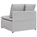 Modul central canapea modulară cu perne, gri nor, 100 cm - WALTI WALTI