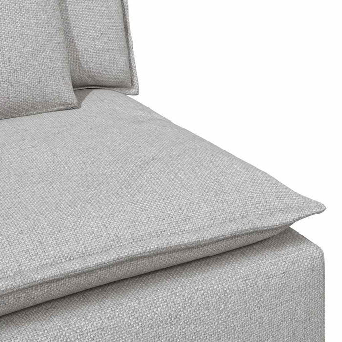 Modul central canapea modulară cu perne, gri nor, 100 cm - WALTI WALTI