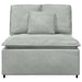 Modul central canapea modulară cu perne, gri deschis, 100 cm - WALTI WALTI