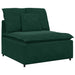Modul central canapea modulară cu perne, verde închis, 100 cm - WALTI WALTI