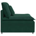 Modul central canapea modulară cu perne, verde închis, 100 cm - WALTI WALTI