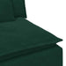 Modul central canapea modulară cu perne, verde închis, 100 cm - WALTI WALTI